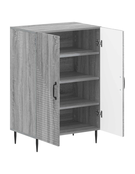 Mobile per scarpe HAARLEM 59,5 x 39,5 x 89,5 cm Sonoma grigio