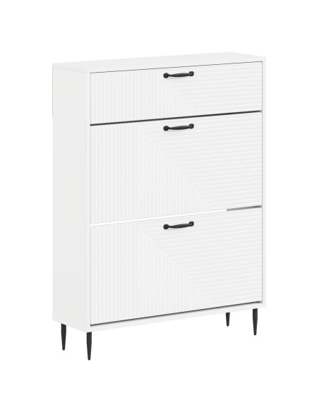 Mobile per scarpe HAARLEM 78 x 24 x 103 cm Legno ingegnerizzato