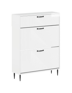 Mobile per scarpe HAARLEM 78 x 24 x 103 cm Legno ingegnerizzato