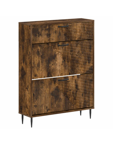 Mobile per scarpe HAARLEM 78 x 24 x 103 cm Legno ingegnerizzato