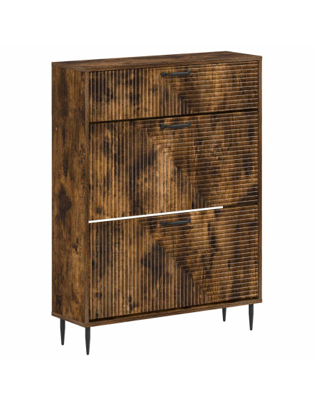 Mobile per scarpe HAARLEM 78 x 24 x 103 cm Legno ingegnerizzato