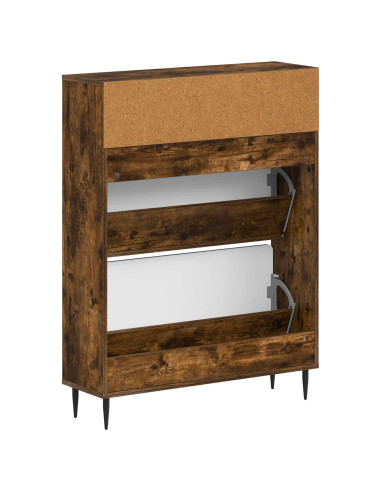 Mobile per scarpe HAARLEM 78 x 24 x 103 cm Legno ingegnerizzato
