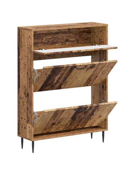 Mobile per scarpe HAARLEM 78 x 24 x 103 cm Legno ingegnerizzato
