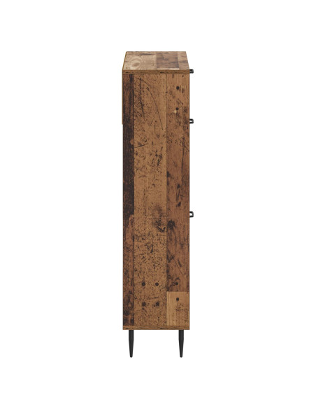 Mobile per scarpe HAARLEM 78 x 24 x 103 cm Legno ingegnerizzato
