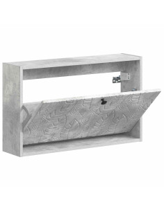 Mobiletto per Scarpe da Muro DELFT 71 x 17 x 43 cm 2