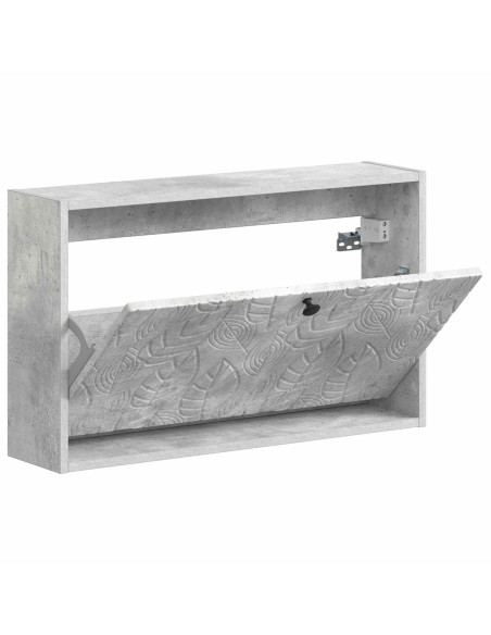 Mobiletto per Scarpe da Muro DELFT 71 x 17 x 43 cm