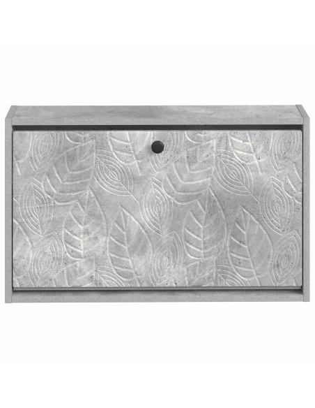 Mobiletto per Scarpe da Muro DELFT 71 x 17 x 43 cm