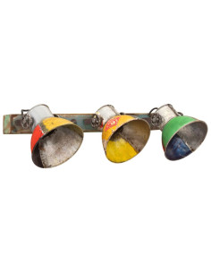 Lampada da Parete Industriale Multicolore 65x25 cm E27