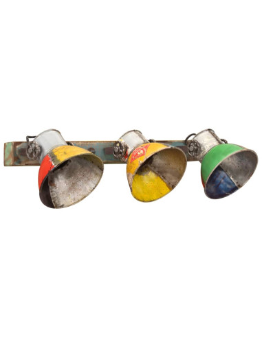 Lampada da Parete Industriale Multicolore 65x25 cm E27