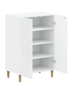 Mobile per scarpe DELFT 59,5 x 39,5 x 90 cm Bianco 2