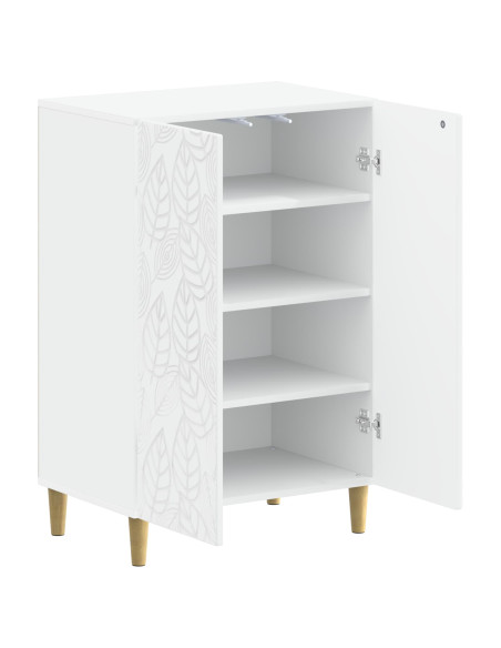 Mobile per scarpe DELFT 59,5 x 39,5 x 90 cm Bianco