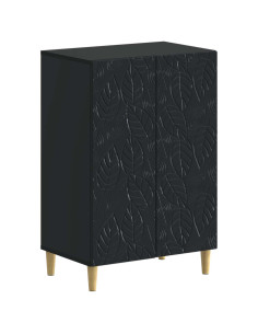 Mobile per scarpe DELFT 59,5 x 39,5 x 90 cm Nero