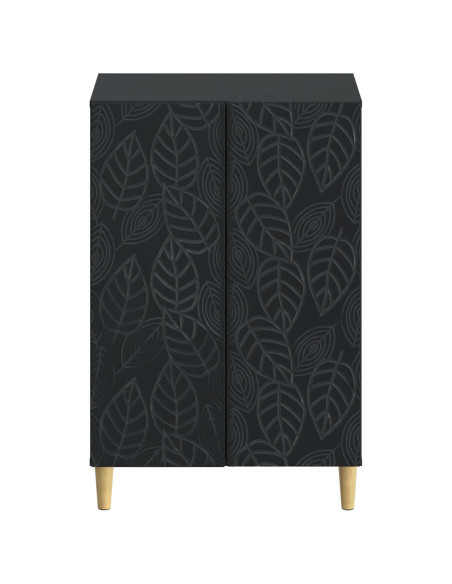 Mobile per scarpe DELFT 59,5 x 39,5 x 90 cm Nero