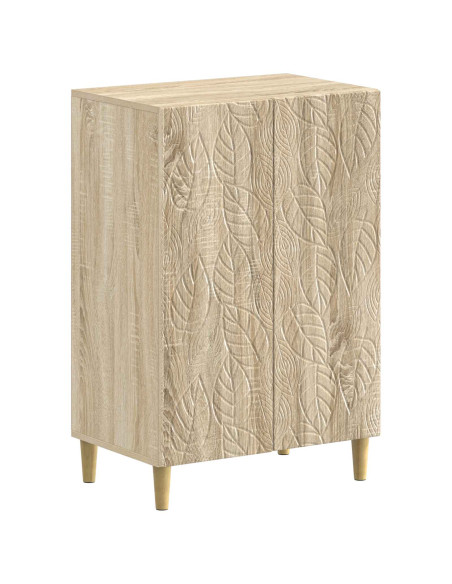 Mobile per scarpe DELFT 59,5 x 39,5 x 90 cm Rovere Sonoma