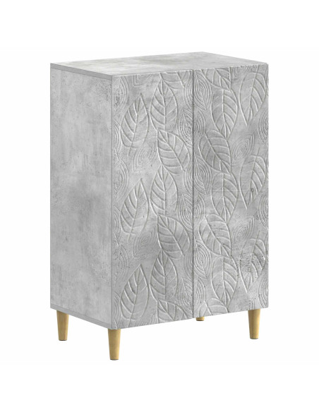 Mobile per scarpe DELFT 59,5 x 39,5 x 90 cm Grigio Cemento