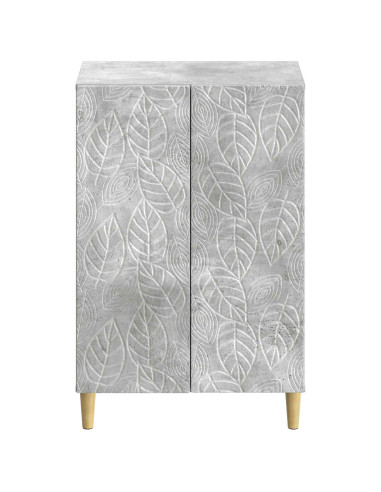 Mobile per scarpe DELFT 59,5 x 39,5 x 90 cm Grigio Cemento