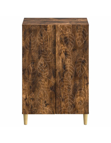 Mobile per scarpe DELFT 59,5 x 39,5 x 90 cm Rovere Fumo