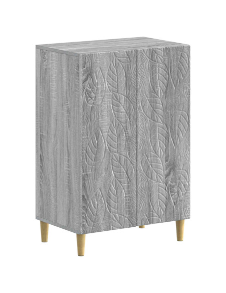Mobile per scarpe DELFT 59,5 x 39,5 x 90 cm Sonoma grigio