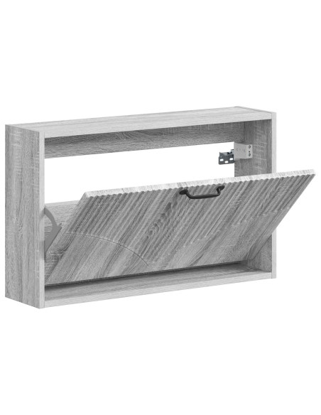 Mobiletto per Scarpe da Muro HOORN 71 x 17 x 43 cm