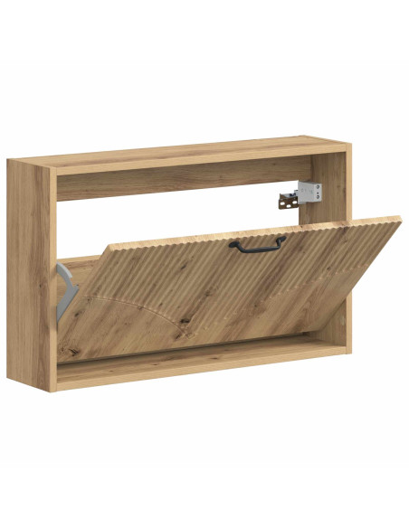 Mobiletto per Scarpe da Muro HOORN 71 x 17 x 43 cm