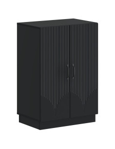 Mobile per scarpe HOORN 59,5 x 39,5 x 87 cm Nero