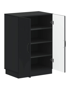 Mobile per scarpe HOORN 59,5 x 39,5 x 87 cm Nero 2