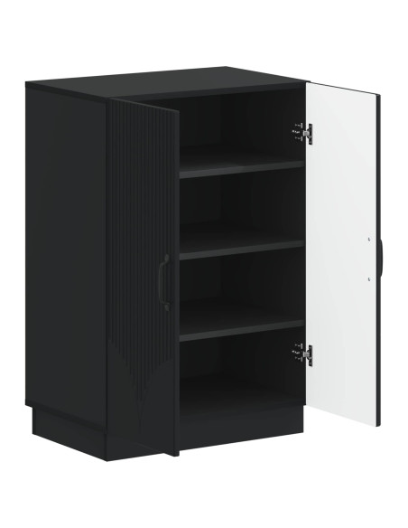 Mobile per scarpe HOORN 59,5 x 39,5 x 87 cm Nero