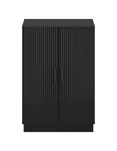 Mobile per scarpe HOORN 59,5 x 39,5 x 87 cm Nero