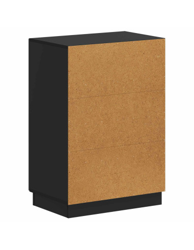 Mobile per scarpe HOORN 59,5 x 39,5 x 87 cm Nero