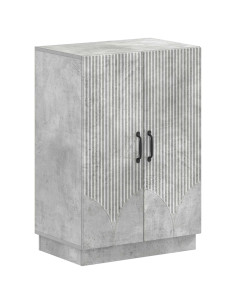 Mobile per scarpe HOORN 59,5 x 39,5 x 87 cm Grigio Cemento