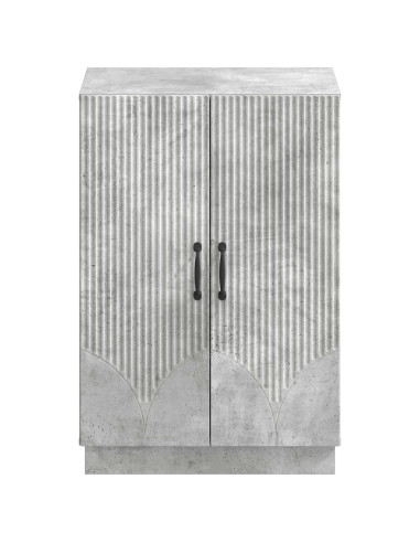 Mobile per scarpe HOORN 59,5 x 39,5 x 87 cm Grigio Cemento