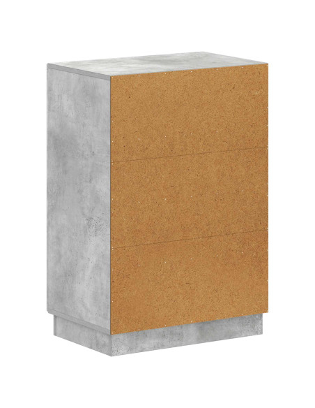 Mobile per scarpe HOORN 59,5 x 39,5 x 87 cm Grigio Cemento