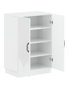 Mobile per scarpe HOORN 59,5 x 39,5 x 87 cm Bianco Lucido 2