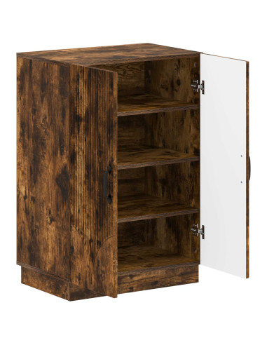 Mobile per scarpe HOORN 59,5 x 39,5 x 87 cm Rovere Fumo