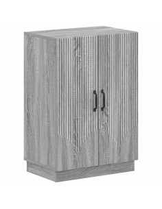 Mobile per scarpe HOORN 59,5 x 39,5 x 87 cm Sonoma grigio