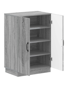 Mobile per scarpe HOORN 59,5 x 39,5 x 87 cm Sonoma grigio 2