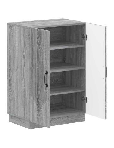 Mobile per scarpe HOORN 59,5 x 39,5 x 87 cm Sonoma grigio