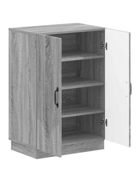 Mobile per scarpe HOORN 59,5 x 39,5 x 87 cm Sonoma grigio