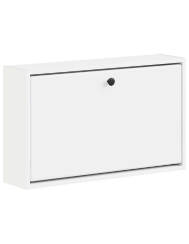 Mobiletto per Scarpe da Muro BREDA 71 x 17 x 43 cm Bianco