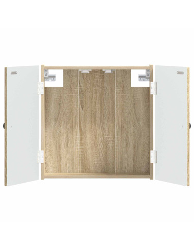Armadio per Dartboard EDE Rovere Sonoma 52,5 x 10,5 x 53,5 cm