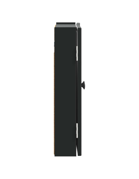 Armadio per Dartboard EDE Nero 52,5 x 10,5 x 53,5 cm