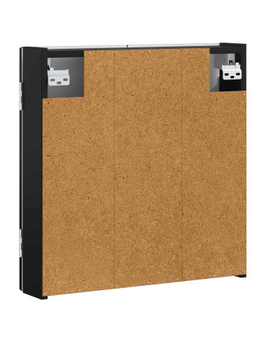 Armadio per Dartboard EDE Nero 52,5 x 10,5 x 53,5 cm