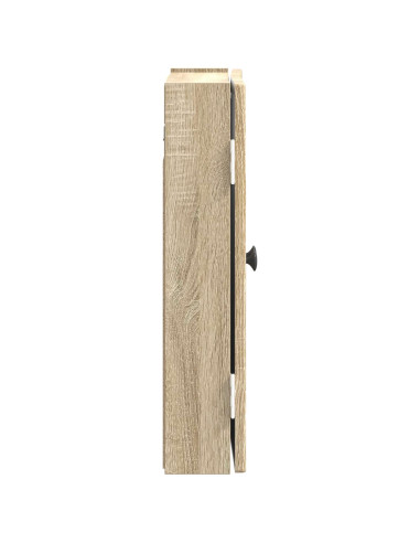 Armadio per Dartboard EDE Rovere Sonoma 52,5 x 10,5 x 53,5 cm
