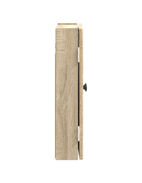 Armadio per Dartboard EDE Rovere Sonoma 52,5 x 10,5 x 53,5 cm