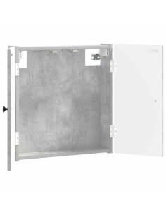 Armadio per Dartboard EDE Grigio Cemento 52,5 x 10,5 x 53,5 cm 2
