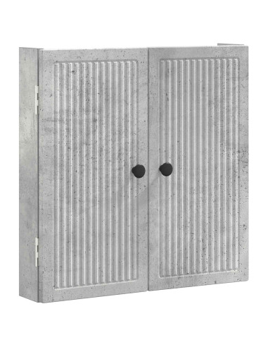 Armadio per Dartboard EDE Grigio Cemento 52,5 x 10,5 x 53,5 cm