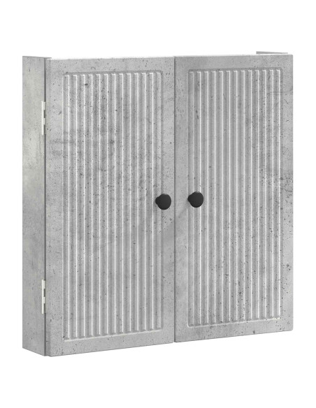 Armadio per Dartboard EDE Grigio Cemento 52,5 x 10,5 x 53,5 cm