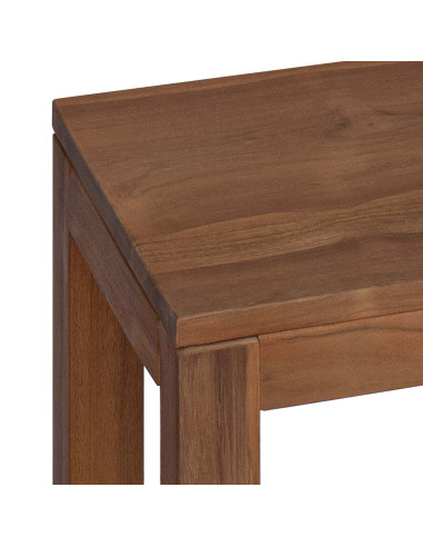Supporto per piante 2 pz Naturale 25 x 25 x 100 cm