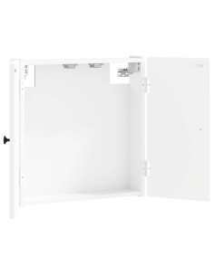 Armadio per Dartboard EDE Bianco 52,5 x 10,5 x 53,5 cm 2