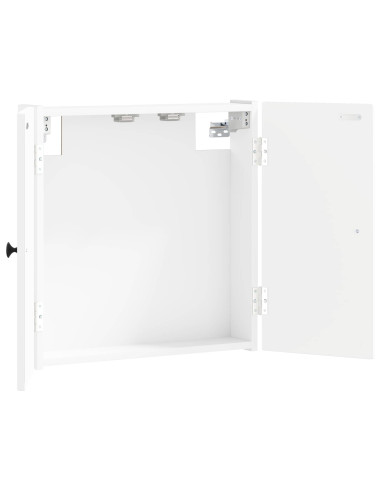 Armadio per Dartboard EDE Bianco 52,5 x 10,5 x 53,5 cm